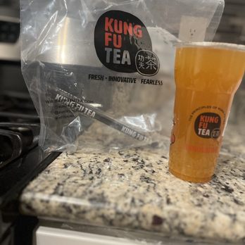 Kung Fu Tea - Mango Green Tea - Bubble Tea Near Me - Arlington, Virginia Kung Fu Tea - Mango Green Tea - Bubble Tea Near Me - Arlington, Virginia