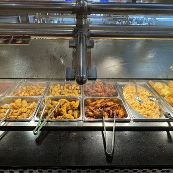 Flaming Grill & Supreme Buffet - a variety of food items - Chinese Near Me - Jacinto City, Texas