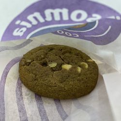 Insomnia Cookies - Matcha cookie, $3.36
