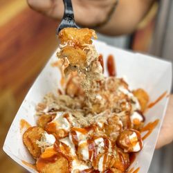 Savannah Food Truck Festival - Braised in the south totchos