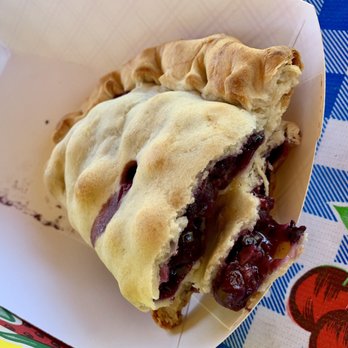 Harris Family Farm - Blueberry Hand Pie, Yummy with a touch of cinnamon. Not too sweet - Christmas Trees Near Me - Pollock Pines, California Harris Family Farm - Blueberry Hand Pie, Yummy with a touch of cinnamon. Not too sweet - Christmas Trees Near Me - Pollock Pines, California