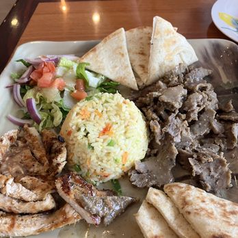 Spice Odyssey Grill - Mixed shawarma plate - Greek Near Me - Hiram, Georgia Spice Odyssey Grill - Mixed shawarma plate - Greek Near Me - Hiram, Georgia