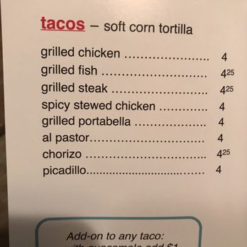 Fatty Daddy Taco - Taco menu - Mexican Near Me - Brooklyn, New York