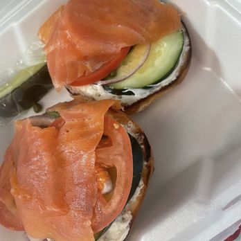 5th Ave Bagelry - Saddest lox bagel I've ever had. Waste of money. - Bagels Near Me - Torrance, California