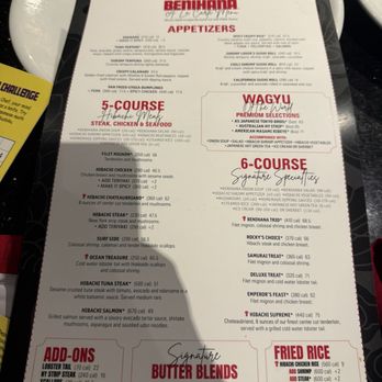Benihana - Menu February 2026 - Sushi Bars Near Me - Las Vegas, Nevada Benihana - Menu February 2026 - Sushi Bars Near Me - Las Vegas, Nevada