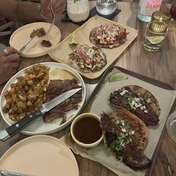 Salt  + Lime - Beef tacos, steak, papas bravas (must have), chicken el pastor tacos. - Mexican Near Me - Del Mar, California