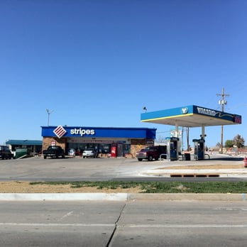 Stripes - a gas station with a blue sky in the background - Grocery Near Me - Lawton, Oklahoma Stripes - a gas station with a blue sky in the background - Grocery Near Me - Lawton, Oklahoma