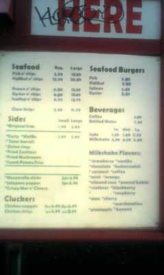 Menu photo 3 Cow & Cod Auburn, WA