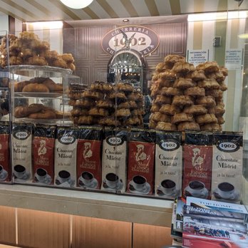 Chocolatería 1902 - They sell their coffee to go as well. - Breakfast & Brunch Near Me - Madrid, M