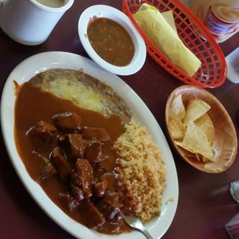 Maya Mexican Restaurant - Chile Colorado extra saucy - Mexican Near Me - Wilmington, California Maya Mexican Restaurant - Chile Colorado extra saucy - Mexican Near Me - Wilmington, California