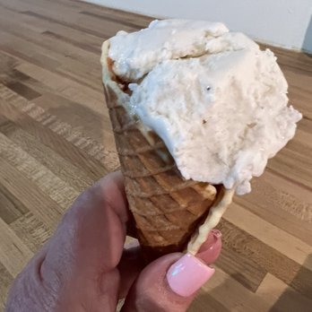 Black Rock Dessert - Coconut lavender cone - Desserts Near Me - Reno, Nevada