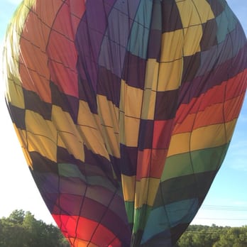 Above The Clouds - After the landing. - Hot Air Balloons Near Me - Middletown, New York
