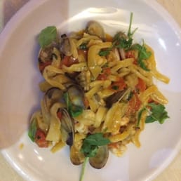 Fresh pasta with seafood Fresh pasta with seafood