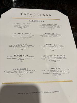 Menu photo 3 Tavernonna Kansas City, MO Menu photo 3 Tavernonna Kansas City, MO