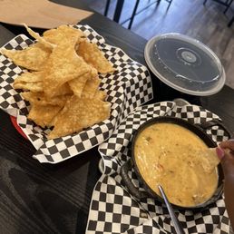 Crawfish Queso Egg Rolls