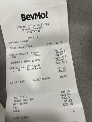 BevMo! by null