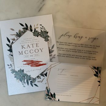 Arnold's Copy & Printing - My friends beautiful bridal shower invites! - Printing Services Near Me - Studio City, California Arnold's Copy & Printing - My friends beautiful bridal shower invites! - Printing Services Near Me - Studio City, California