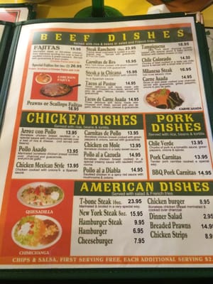 Menu photo 5 Los Caporales Pacific City, OR