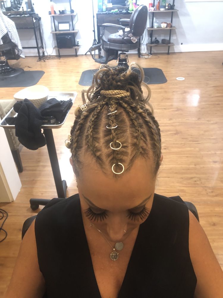 The Shop Hair Studio Logo