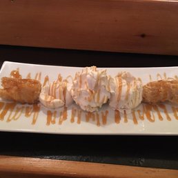 Banana Foster Tempura