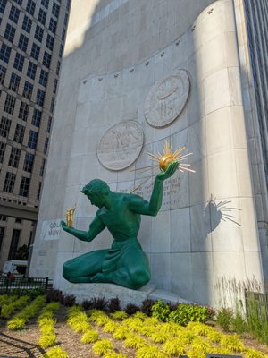 The Spirit of Detroit by null