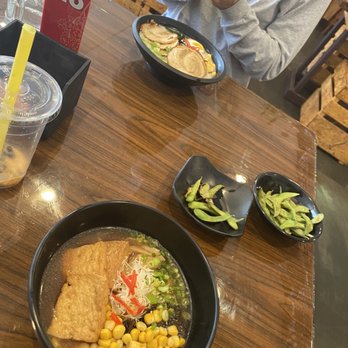 JY Ramen - R07 Veggie Ramen, R01 Tonkotsu Ramen, Taro Bubble Tea - Ramen Near Me - San Antonio, Texas