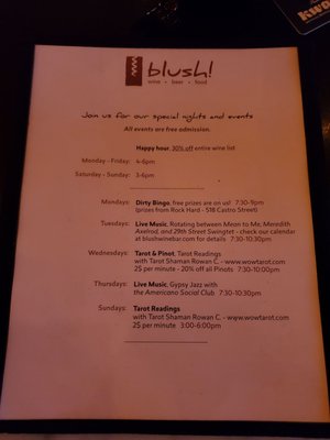 Menu photo 7 Blush! San Francisco, CA Menu photo 7 Blush! San Francisco, CA