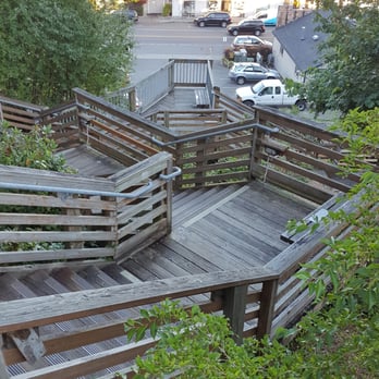 Finholm View Climb - Wooden staircase, easy climb up from Anthony's Parking lot. - Parks Near Me - Gig Harbor, Washington Finholm View Climb - Wooden staircase, easy climb up from Anthony's Parking lot. - Parks Near Me - Gig Harbor, Washington