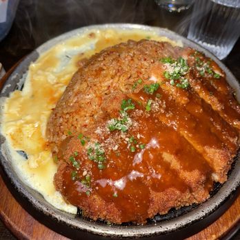 Sam Sunny - Kimchi Fried Rice with Chicken Katsu - Korean Near Me - New York, New York Sam Sunny - Kimchi Fried Rice with Chicken Katsu - Korean Near Me - New York, New York