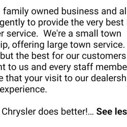 Hanover Chrysler Dodge Jeep - Their promise that I did. Ot experience