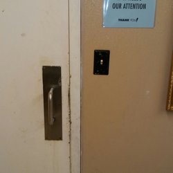 Big Lots - How does a door get that filthy? Neglect!