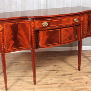 Meehan Antiques - Refinished Sideboard signed by Biggs - Antiques Near Me - Salisbury, Massachusetts