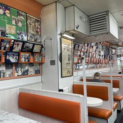 Yes, you can eat in, but limited