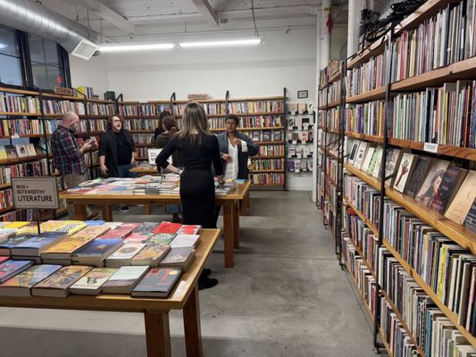 Riffraff bookstore and bar by null