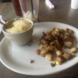Grits and potatoes Grits and potatoes
