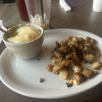 Aretha Frankenstein's - Grits and potatoes - Breakfast & Brunch Near Me - Knoxville, Tennessee Aretha Frankenstein's - Grits and potatoes - Breakfast & Brunch Near Me - Knoxville, Tennessee