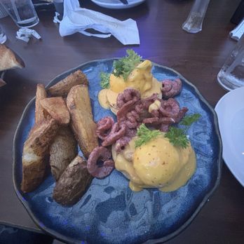 Fat Stork - chipotle eggs benedict - New American Near Me - Davie, Florida Fat Stork - chipotle eggs benedict - New American Near Me - Davie, Florida