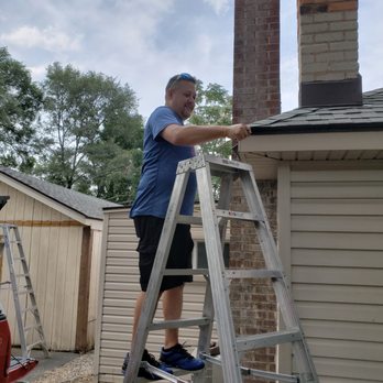 Advanced Gutters & Gutter Protection - One of our professional installers onsite. - Gutter Services Near Me - Warren, Michigan Advanced Gutters & Gutter Protection - One of our professional installers onsite. - Gutter Services Near Me - Warren, Michigan