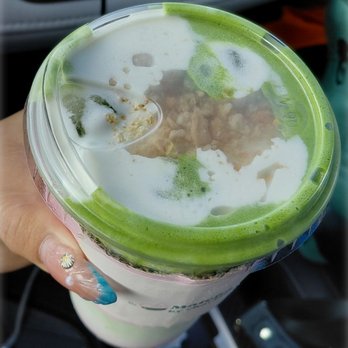 Matcha By Charisma - Strawberry cheesecake matcha - Coffee & Tea Near Me - Fort Worth, Texas
