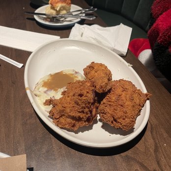 Culinary Dropout - The fried chicken. Disappointed. The batter had great seasoning. - New American Near Me - Atlanta, Georgia Culinary Dropout - The fried chicken. Disappointed. The batter had great seasoning. - New American Near Me - Atlanta, Georgia