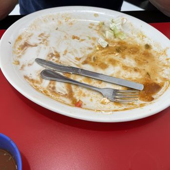 Pancho’s Kitchen - It was a Combination plate enchiladas rancheras. - Mexican Near Me - Highland, California Pancho’s Kitchen - It was a Combination plate enchiladas rancheras. - Mexican Near Me - Highland, California