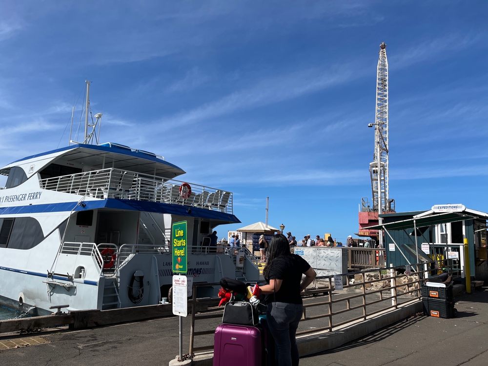 LAHAINA LANAI PASSENGER FERRY TEMP. CLOSED Updated September 2024