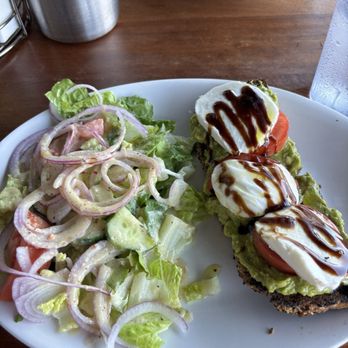 Giorgio's Bakery & Bistro - Caprese avocado toast with side salad - Bakeries Near Me - Hollywood, Florida Giorgio's Bakery & Bistro - Caprese avocado toast with side salad - Bakeries Near Me - Hollywood, Florida