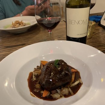 Benom Wines - Excellent pairing with the beef cheek bourguignon at Les Petites Canailles. - Wine Tasting Room Near Me - Paso Robles, California