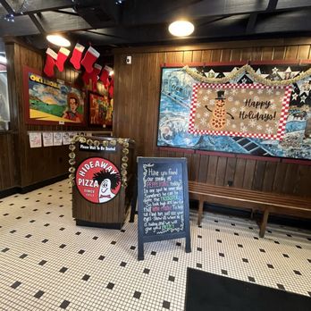 Hideaway Pizza - Waiting Area - Pizza Near Me - Norman, Oklahoma Hideaway Pizza - Waiting Area - Pizza Near Me - Norman, Oklahoma