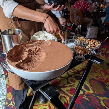 Le Coq - Tableside chocolate mousse - French Near Me - La Jolla, California Le Coq - Tableside chocolate mousse - French Near Me - La Jolla, California
