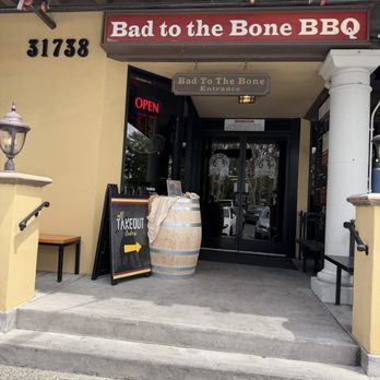 Bad to the Bone BBQ - Front door - Barbeque Near Me - San Juan Capistrano, California