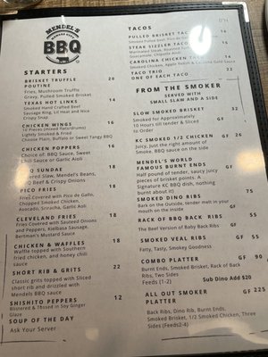 Menu photo 7 Mendel’s KC BBQ Shaker Heights, OH Menu photo 7 Mendel’s KC BBQ Shaker Heights, OH