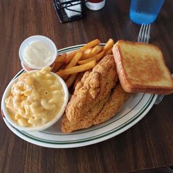 Junior's Place - Catfish dinner. 2 pieces of deliciousness! Really good!