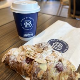 Raspberry Almond Croissant